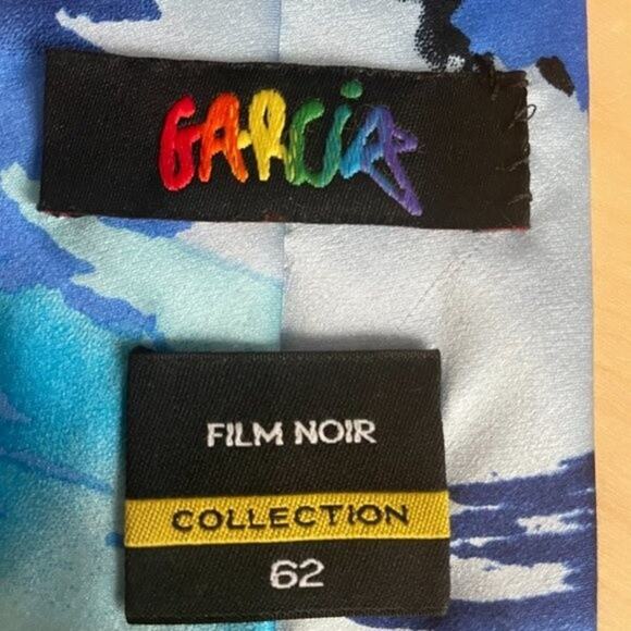 J. Garcia Film Noir Collection 62 Neck Tie - Picture 3 of 3